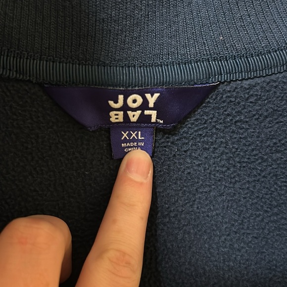 Joy Lab Women's Sherpa Pull Over Half Zip Long Sleeve Sweater - Picture 8 of 11